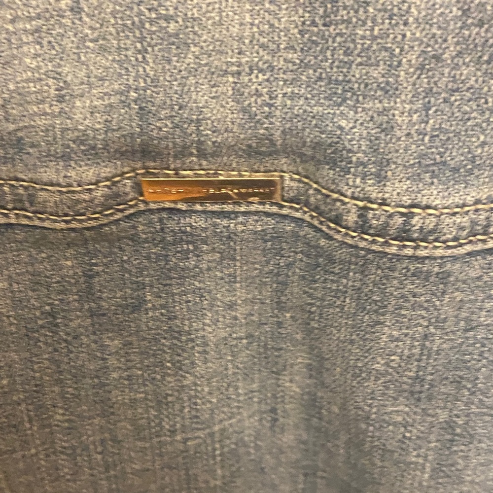 WHBM Women's Blue Denim Jacket - Picture 7 of 7